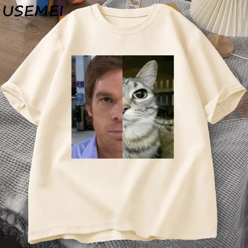 🩸 Dexter Morgan Cat T-shirts Funny