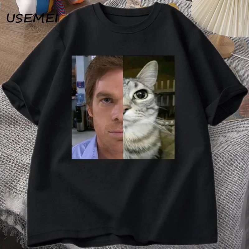 🩸 Dexter Morgan Cat T-shirts Funny