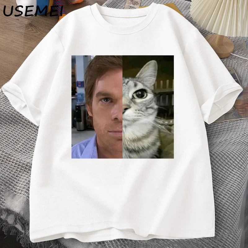 🩸 Dexter Morgan Cat T-shirts Funny