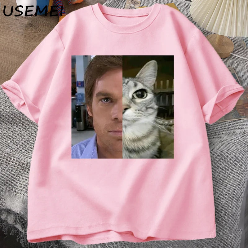🩸 Dexter Morgan Cat T-shirts Funny