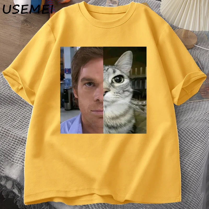 🩸 Dexter Morgan Cat T-shirts Funny